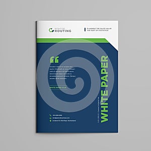 Business Brochure Cover Design | Annual Report and Company Profile CoverÂ 